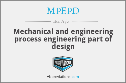 What does engineering design process stand for?